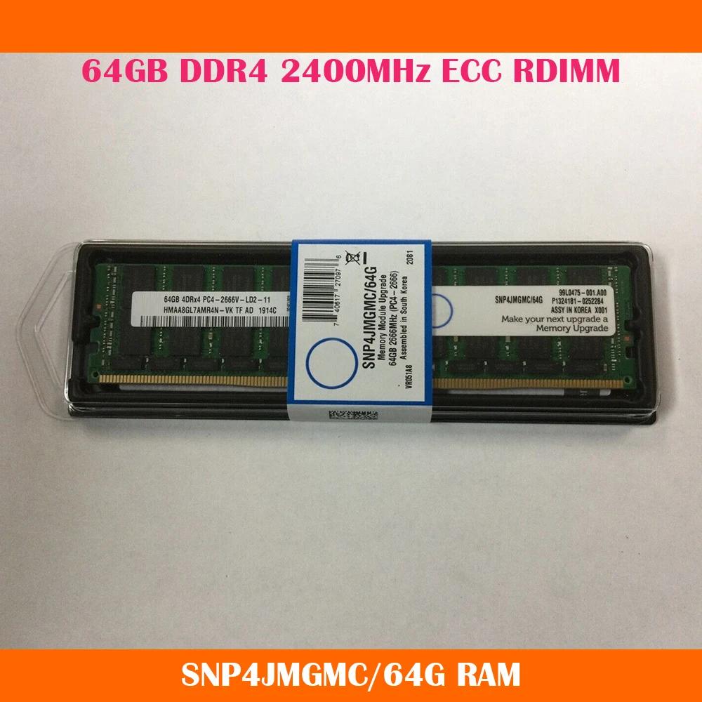DELL  ޸𸮿 RAM, 64GB DDR4, 2400MHz, ECC RDIMM, SNP4JMGMC, 64G, 1 